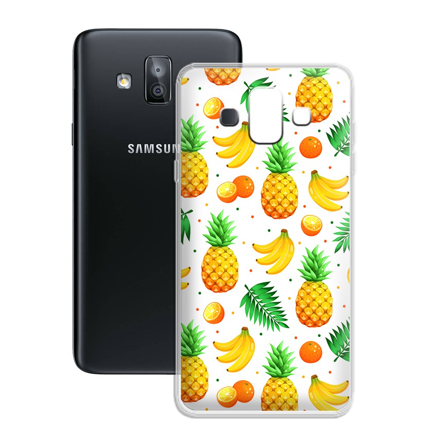 [FREESHIP ĐƠN 50K] Ốp lưng Samsung Galaxy J7 Duo in họa tiết trái cây dễ thương - 01056 Silicone Dẻo