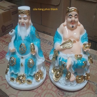 Thần tài ông địa tròn xanh dương