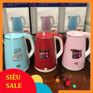 Ấm siêu tốc 2 lớp jiplai thái lan 2.5l