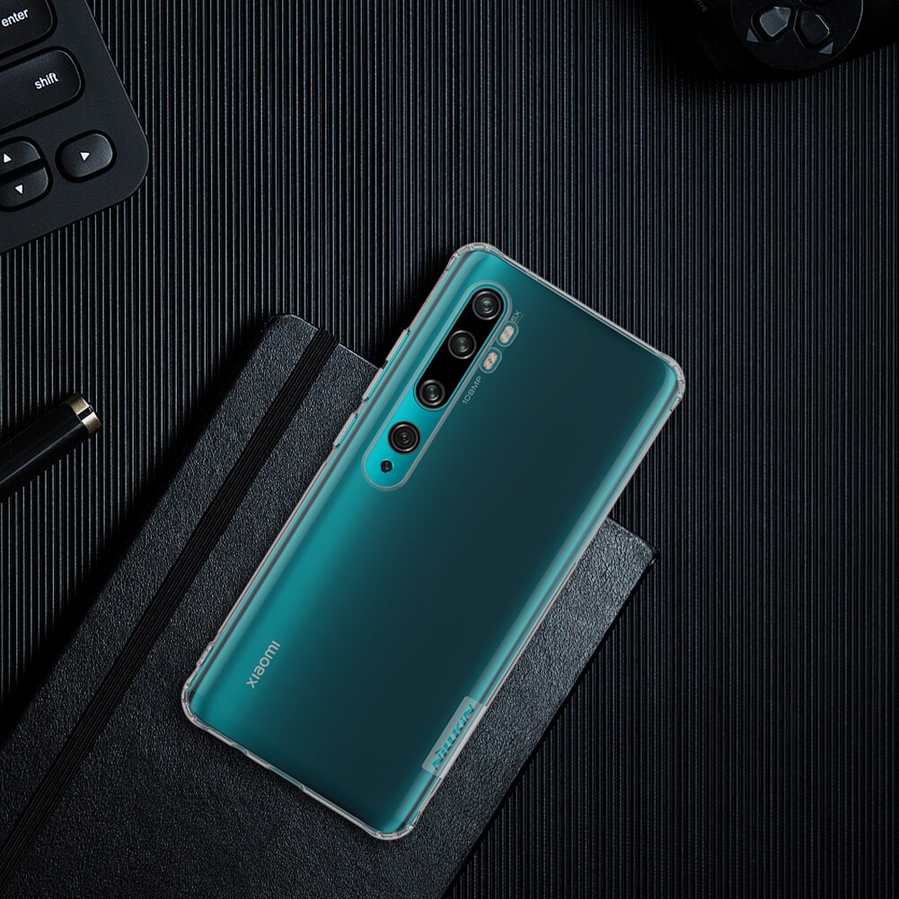 Ốp lưng TPU cao cấp chống sốc 4 góc, lâu ố vàng, có gờ bảo vệ camera cho Xiaomi Mi CC9 Pro, Mi Note 10, Mi Note 10 Pro