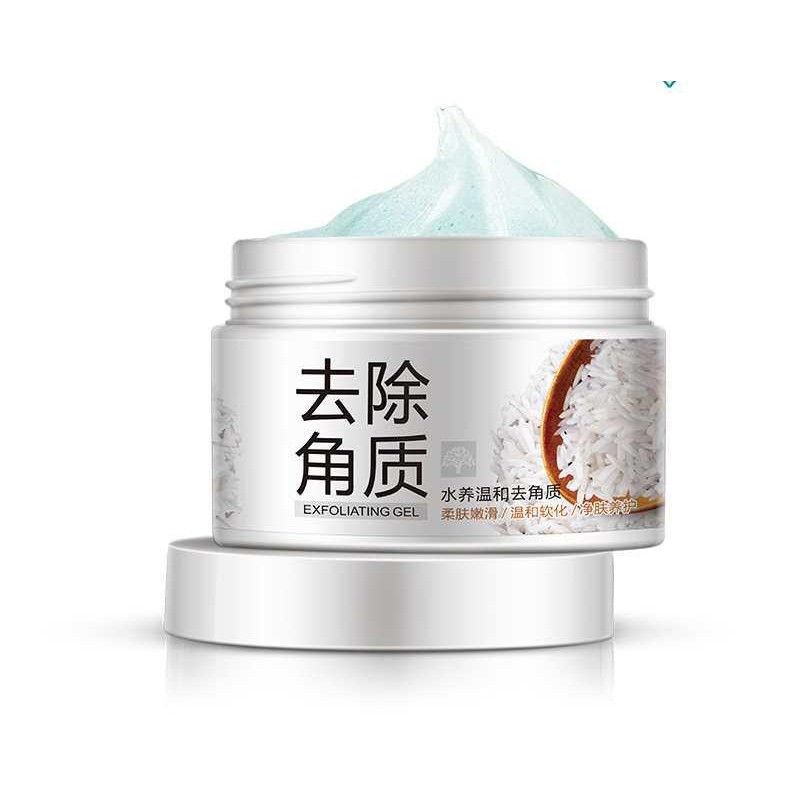 [RẺ VÔ ĐỊCH] Kem tẩy da chết gạo làm sạch dưỡng trắng da Bioqua, Bijung 140g