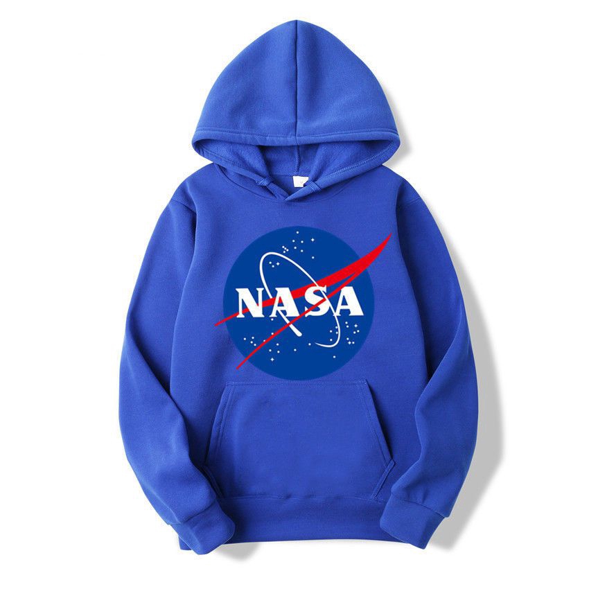 Áo hoodie in chữ Nasa cho nam