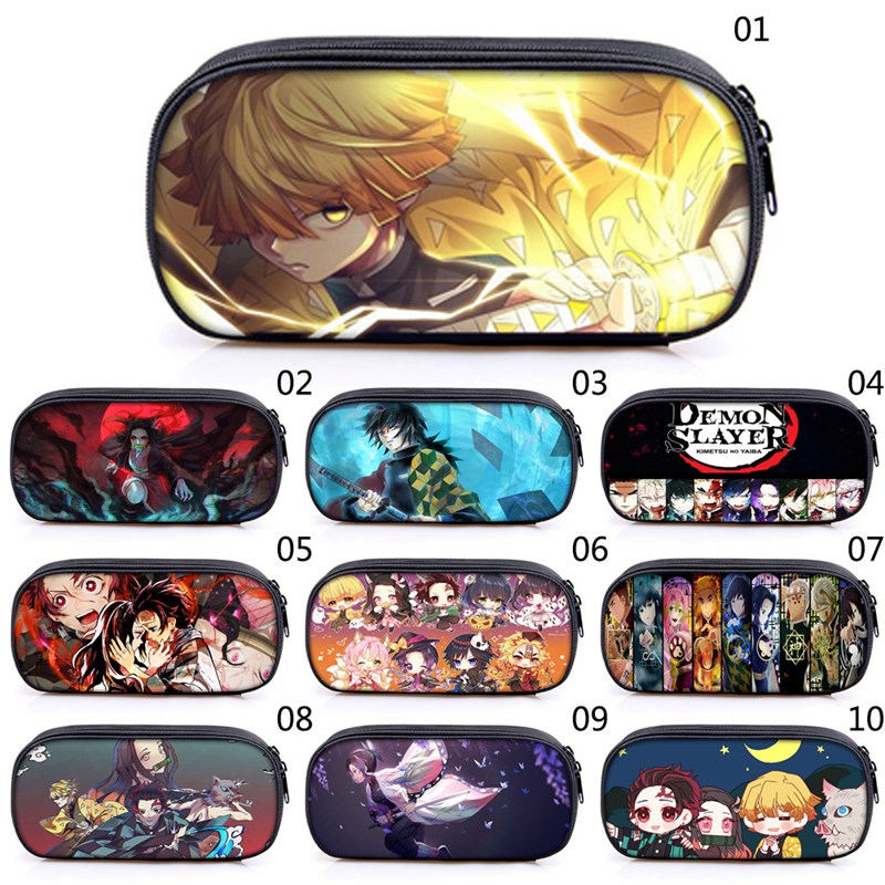 Hộp đựng bút nhiều ngăn in hình anime dễ thương dành cho bé