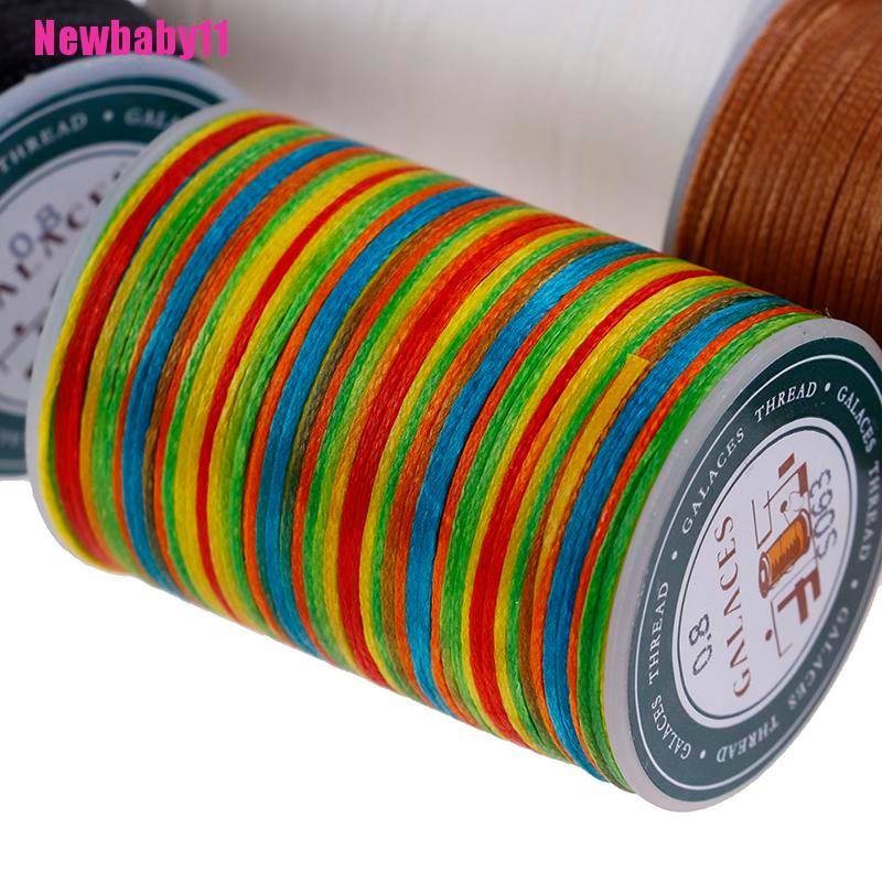 1 Cuộn Chỉ Sáp 0.8mm 90m Chất Liệu Polyester Dùng Trong May Vá