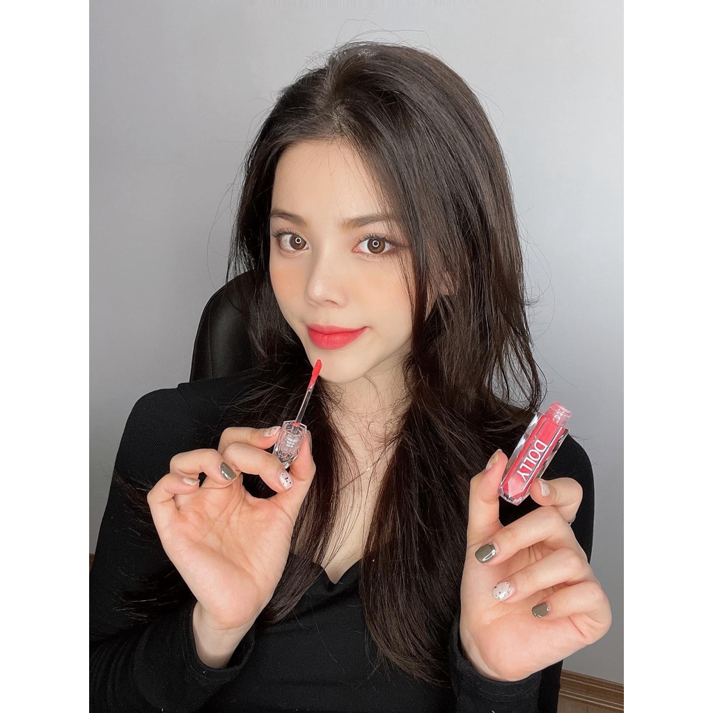 Son Lì Son Kem  DOLLY DIAMOND VELVET Không Chì Cao Cấp Chính Hãng NEW 2021