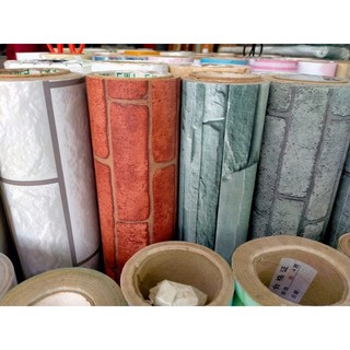 Giấy dán tường giả gạch khổ 1m2
