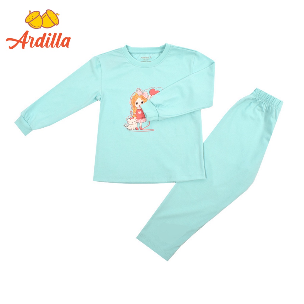 Bộ Quần Áo Thu Đông Bé Gái ARDILLA Thiết Kế Cổ Tròn, Tay Dài, Màu Sắc Tươi Sáng Nổi Bật Cho Bé 2-7 Tuổi K137GW20