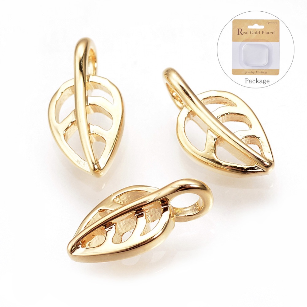Set 1~20 Mặt Dây Chuyền Hình Đuôi Bướm / Ngôi Sao / Cá Voi Mạ Vàng Bạch Kim / Bạch Kim 18K 9x9x1.5mm: 1mm
