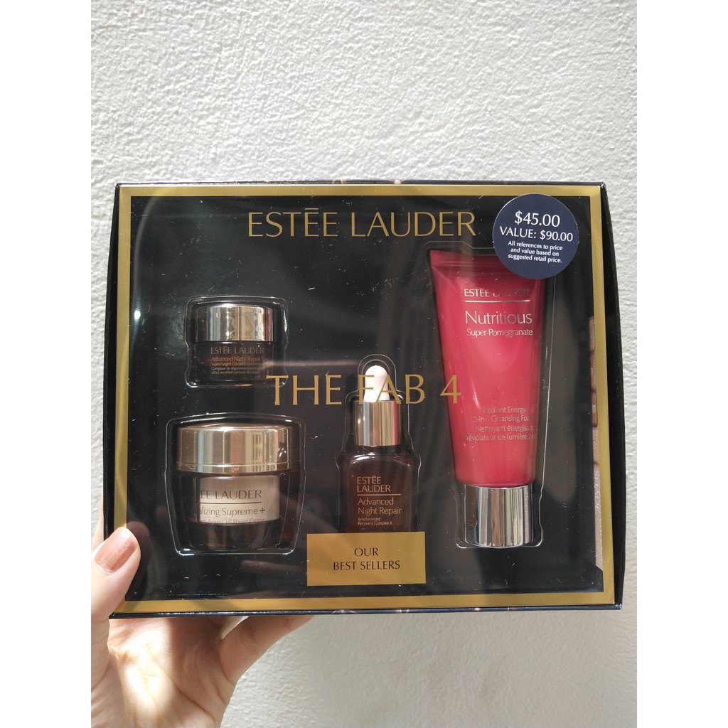 (Sephora Mỹ) Set dưỡng da 4 món Estee lauder