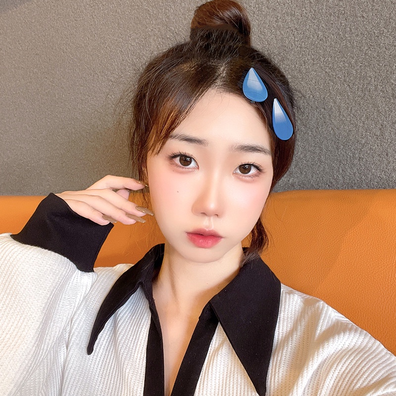 Kẹp tóc mái hình sticker đáng yêu cho nữ K81