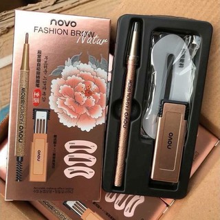 Bộ bút chì và 3 khuôn kẻ vẽ chân mày NV