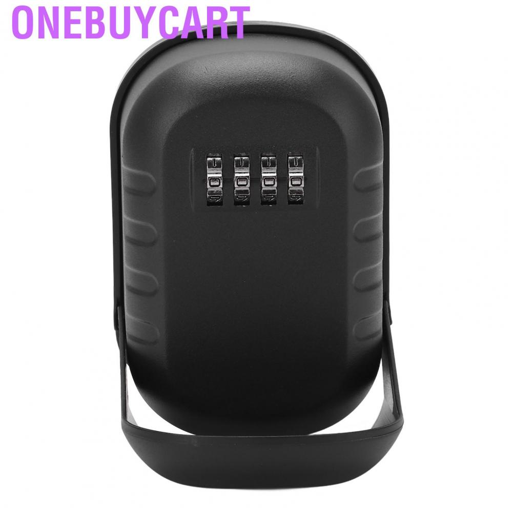Onebuycart 4 Digit Safety Wall Mount Lock Box Security Key Storage Lockbox Hider