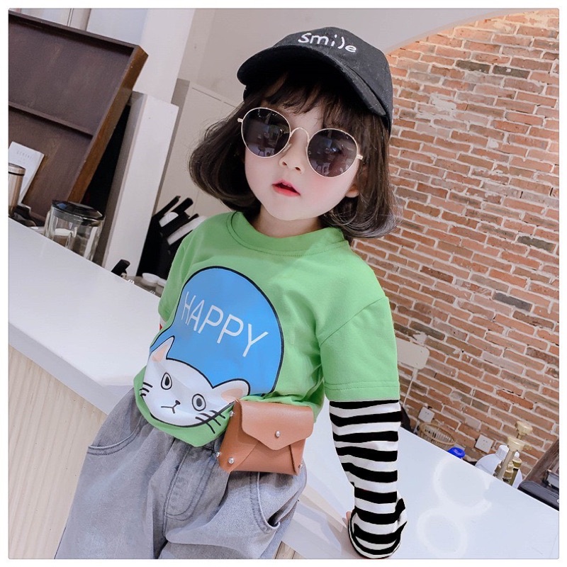 Áo tay dài bé gái cotton SG chuẩn loại 1 siêu xinh