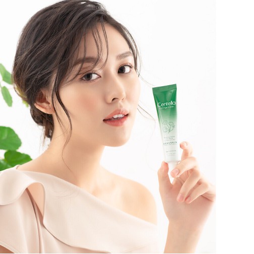 Kem Dưỡng Mắt Beauskin Centella Cica Eye Cream Hàn Quốc 30g/Tuýp- Hang chinh hang