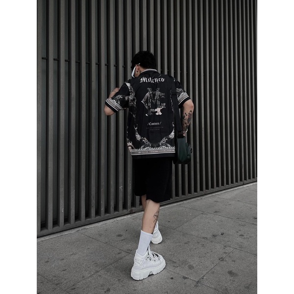 Áo sơ mi nam MIKENCO FLAME SHIRT