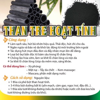 Than hoạt tính làm đẹp ( HÚT ĐỘC THẢI CHÌ ) - Hàng Handmade
