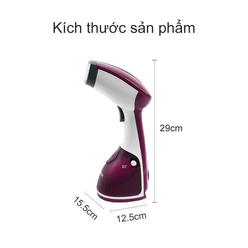 Bàn là hơi nước cầm tay đứng Sokany 1200W ủi phẳng mọi chất vải, đánh bay lỗi lo ủi lâu