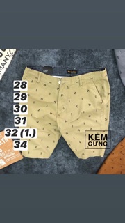 QUẦN SORT KAKI IN