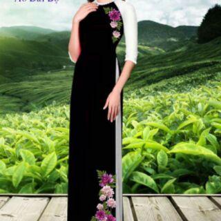 Vải áo dai in 3D