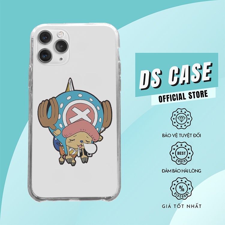 Ốp Lưng One Piece Chopper Ngủ Gật cho Iphone 5 6 7 8 Plus 11 12 Pro Max X Xr TOPPOD00150