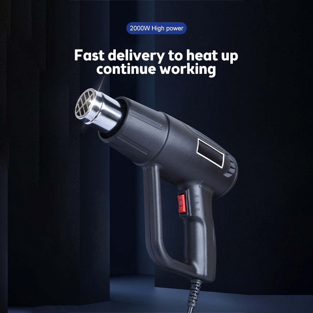 Súng nhiệt công nghiệp DIYMORE 2000W 220V tiện dụng