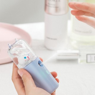 MÁY PHUN SƯƠNG NANO MINI HÌNH THỎ - BÒ SIÊU CUTE MỚI 2021