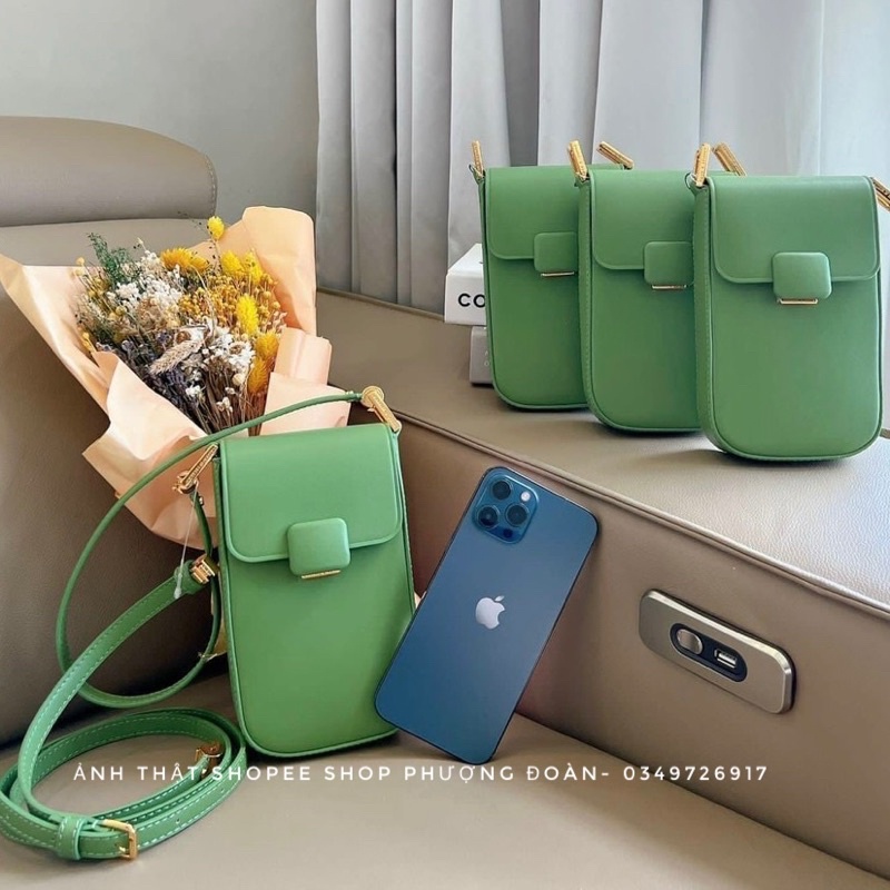 Túi mini đựng điện thoại nhiều màu new 2022 (Full Box)