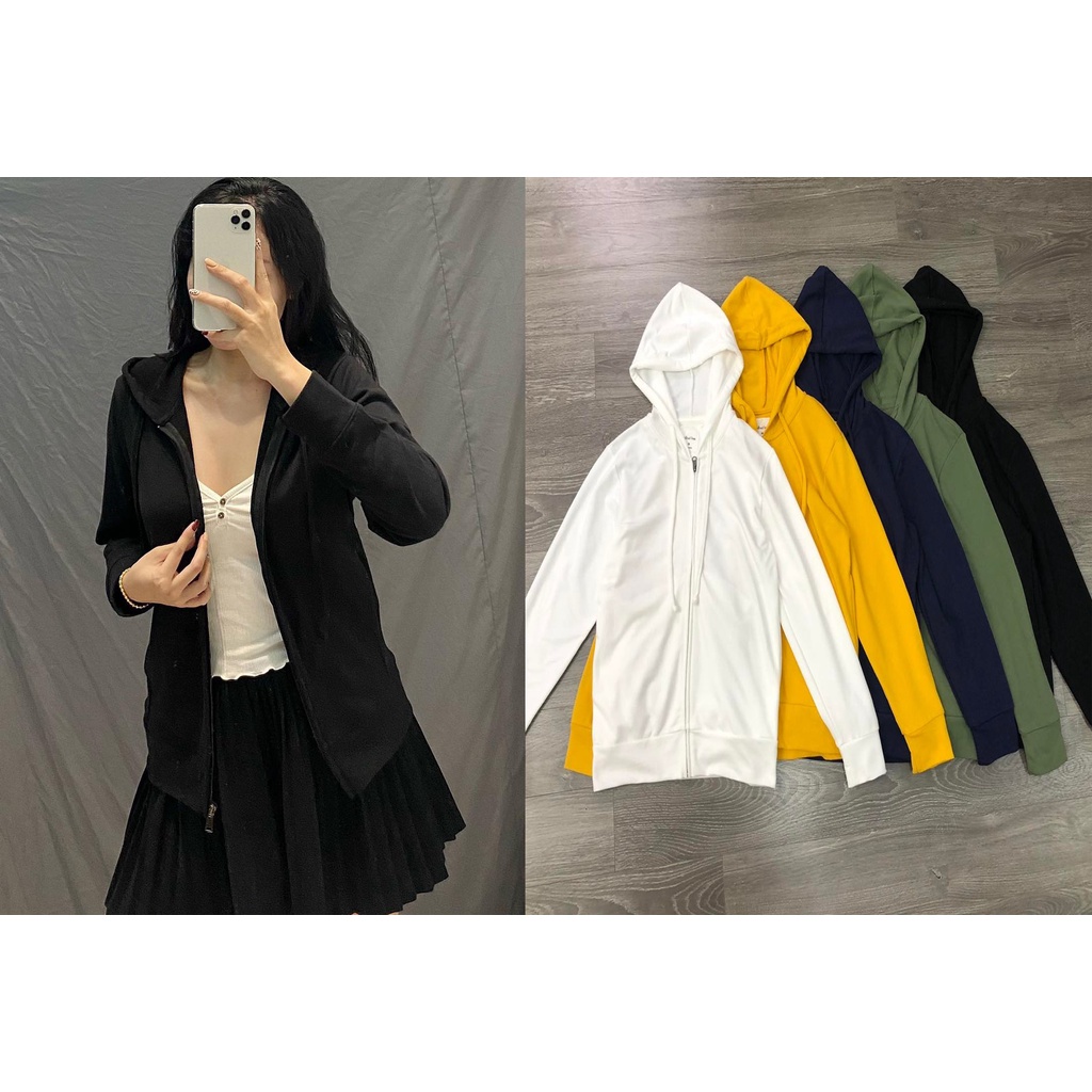 Áo khoác nữ WILFED FREE trơn nhiều màu KAMI