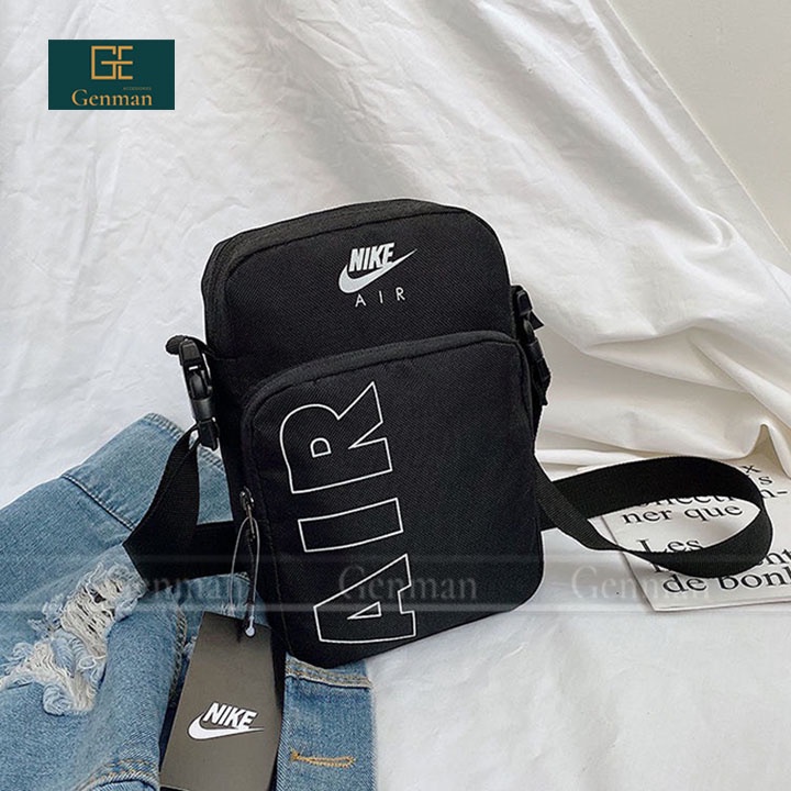 Túi Đeo Chéo Nike Mini Nam Nữ Hàng Hiệu, Chất Liệu Vải Dày, Không Gian Túi Rộng Rãi, Hàng Nhập Chất Lượng