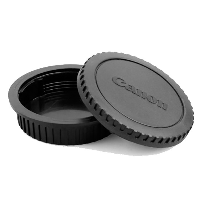 Nắp đậy body máy ảnh Canon và cap đuôi lens Canon DSLR ngàm EF, EF-S