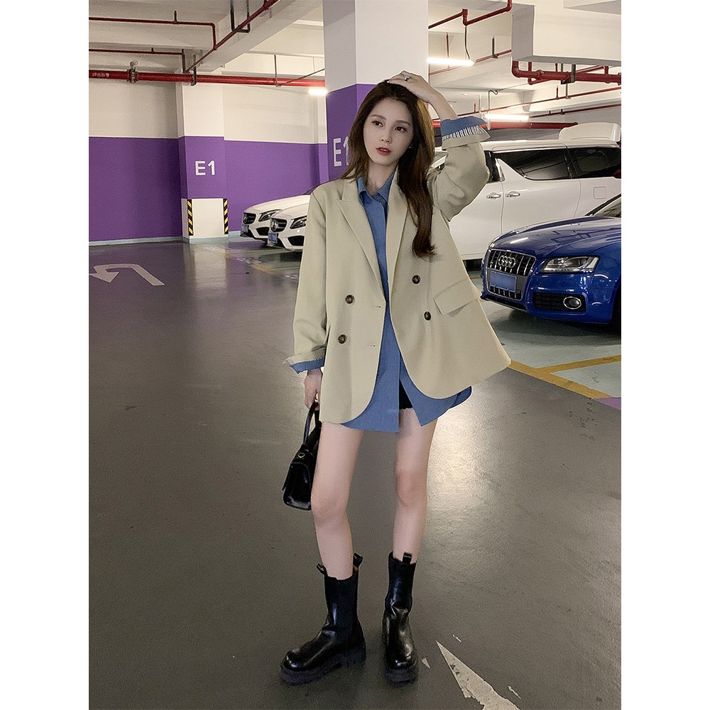 [DORYPONY] ÁO KHOÁC BLAZER TRƠN TAY SỌC DODO KOREAN STYLE SUIT – AK113 (2 màu) | Có up ảnh thực tế | BigBuy360 - bigbuy360.vn