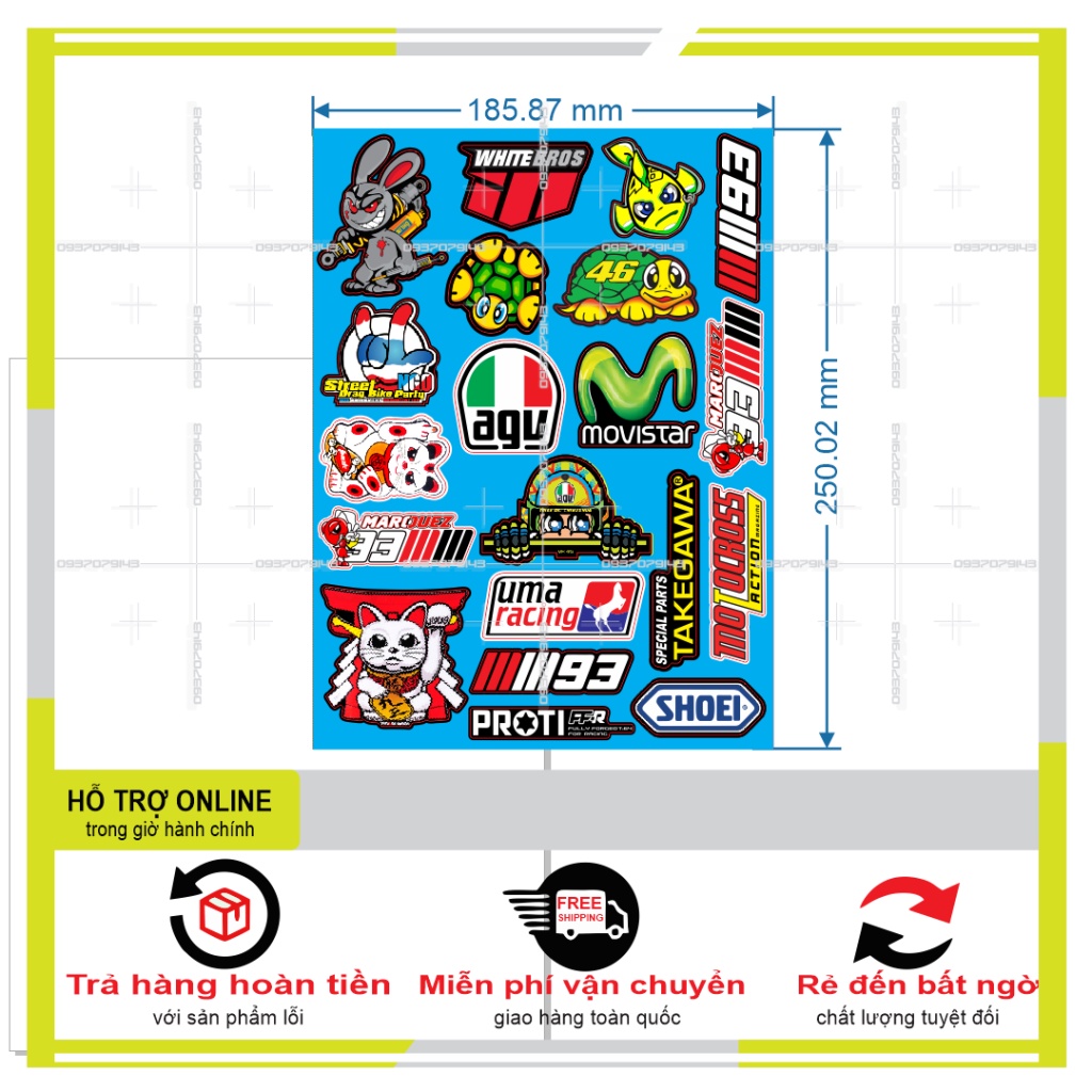 LOGO STICKER DÁN XE MÁY M27 - DUNG DECAL