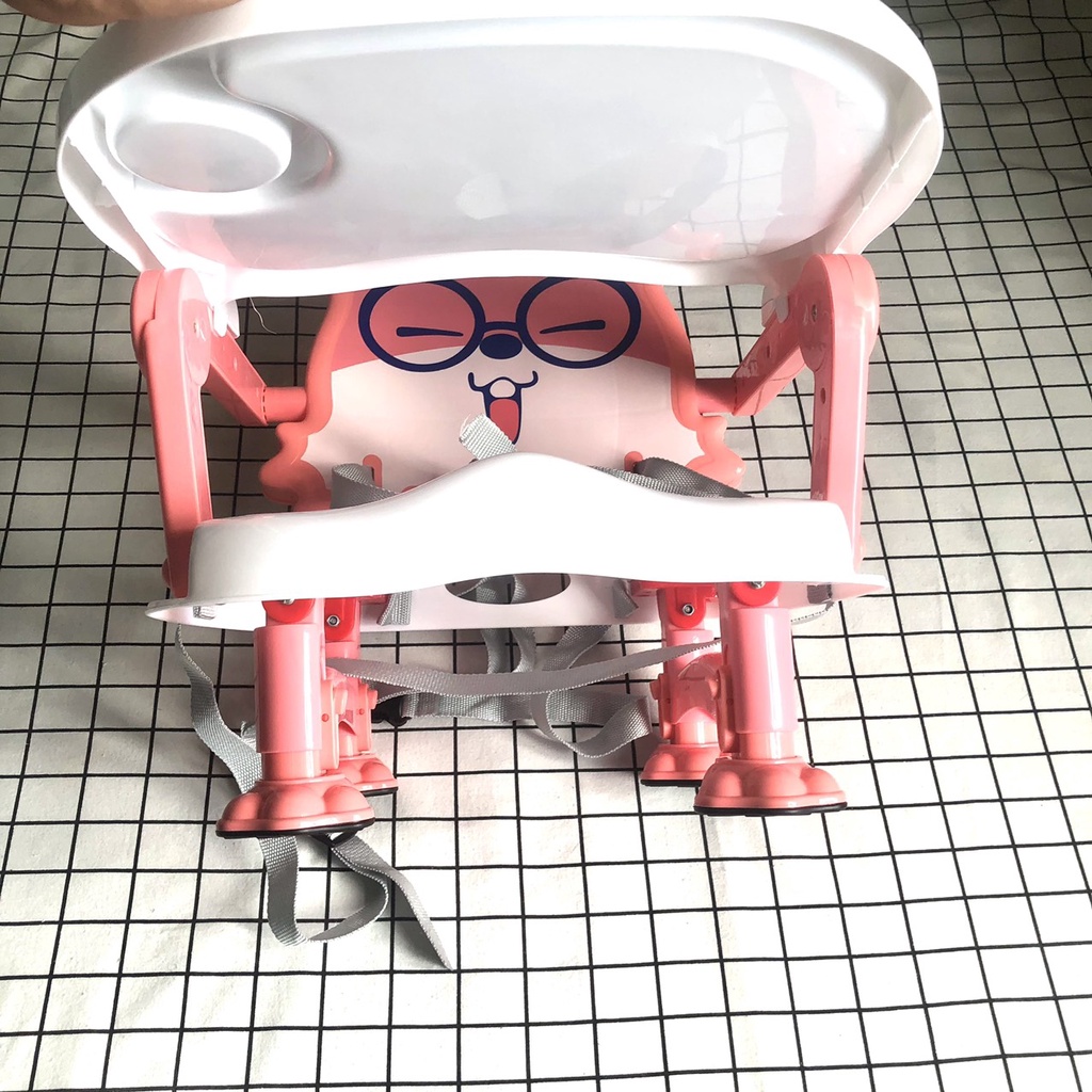 Ghế tập ngồi cho bé ăn dặm, có đai an toàn cho bé