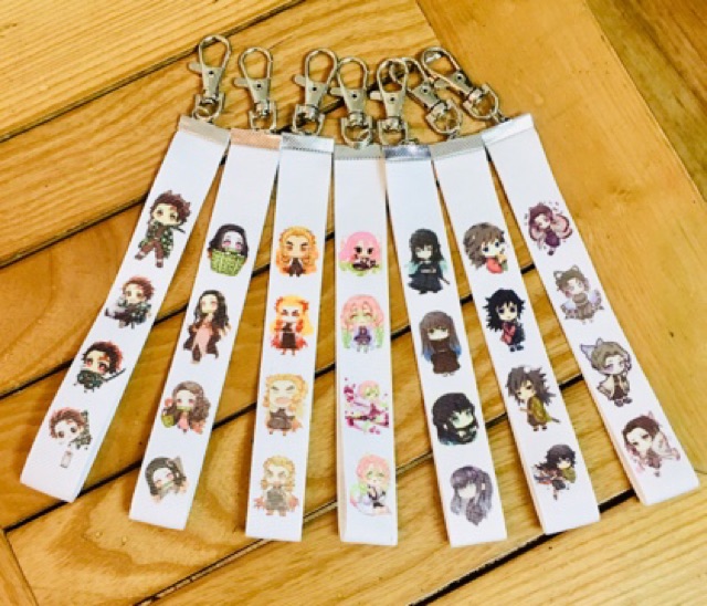 Móc nametag dây treo khoá kimetsu no Yaiba