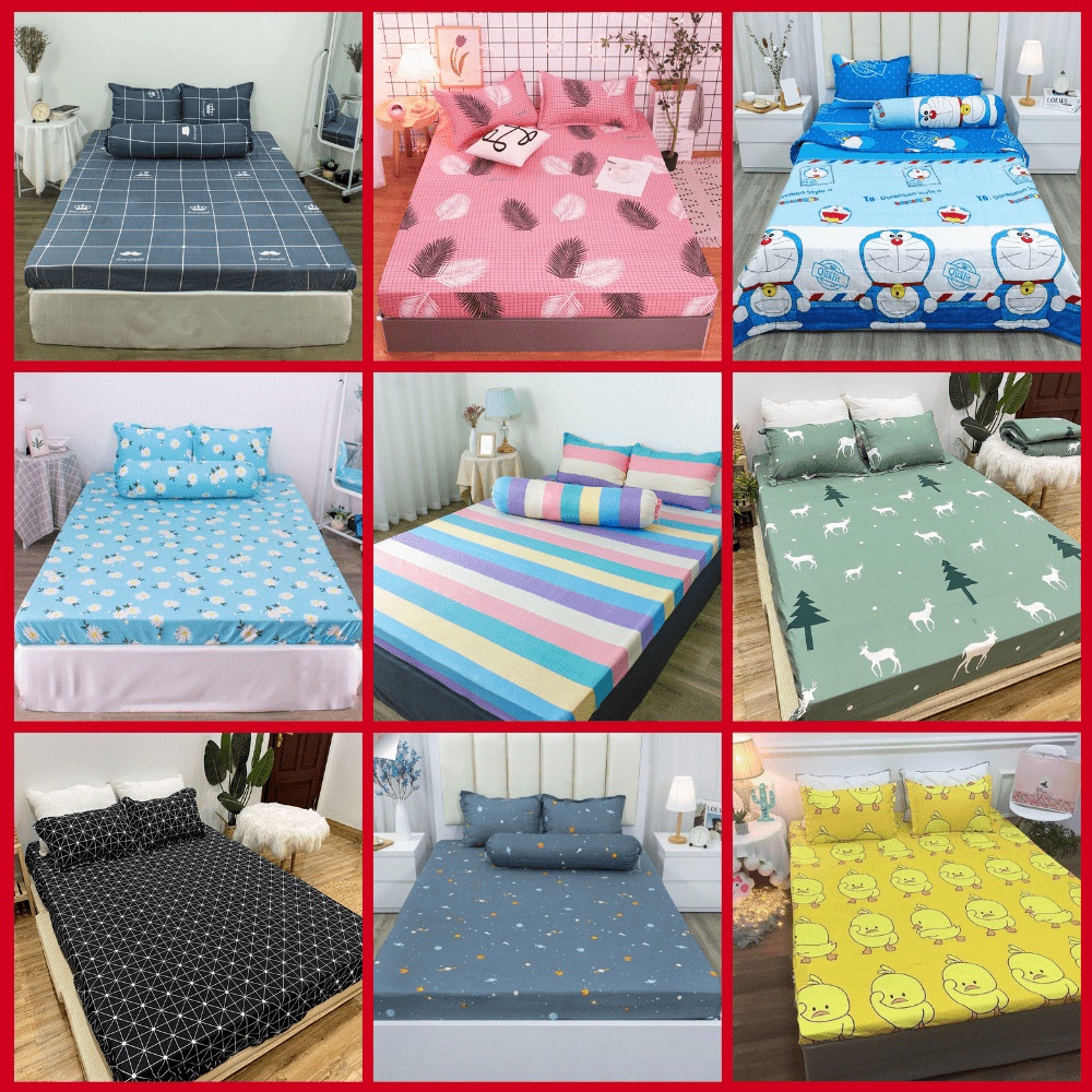 Ga Trải Giường Nhiều Mẫu Đẹp Kích thước m6/m8