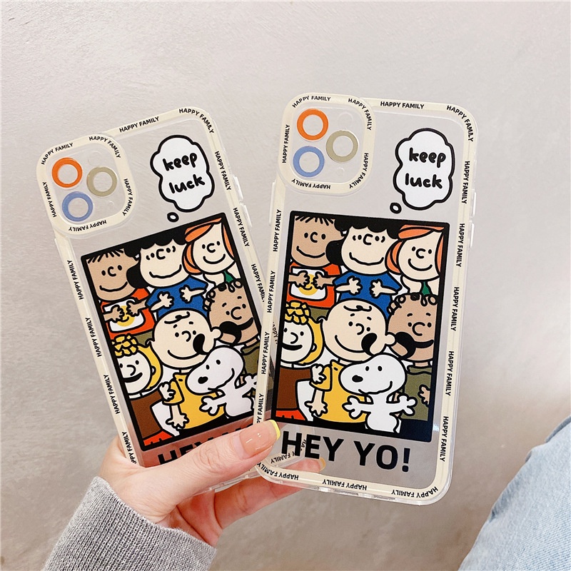 Ốp Điện Thoại Mềm Hình Charlie Lucy Cho IPhone 13 Pro Max 13 Mini 13 Pro 12 Pro Max 12 11 Pro Max XR Max 6s 7 8 Plus