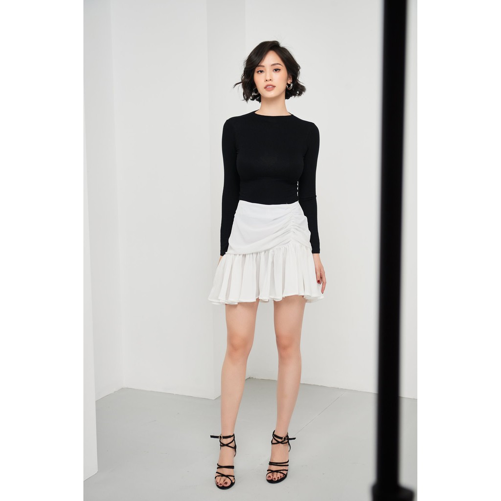 NARCOTICS-ROSSA- Chân váy voan bèo ngắn | BigBuy360 - bigbuy360.vn