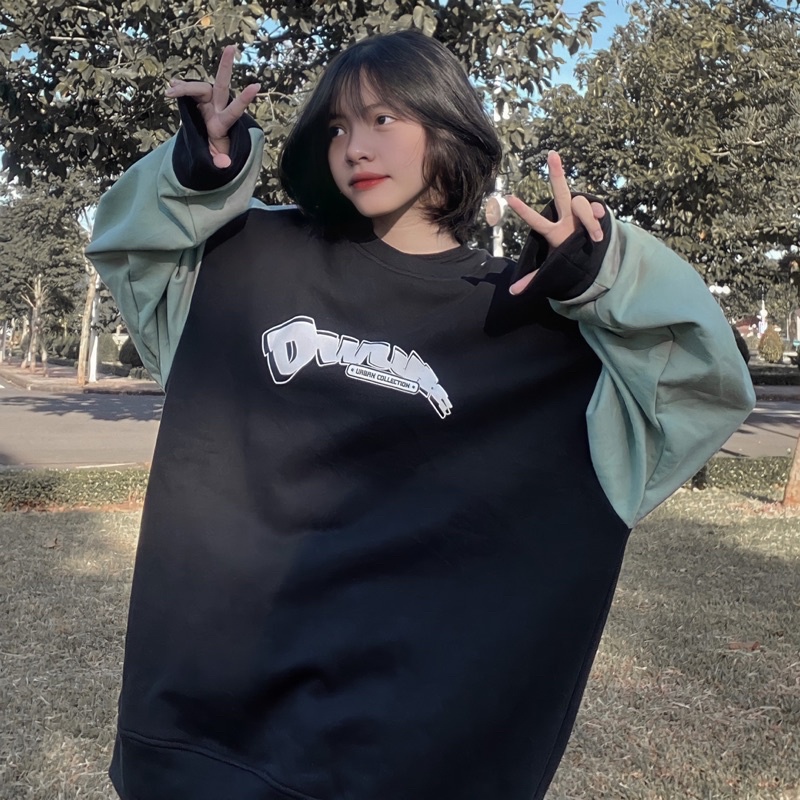 Áo sweater form rộng