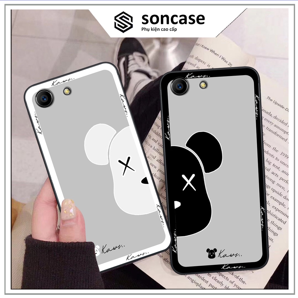 Ốp Oppo F1s / F3 / F3 Lite / F3 Plus in hình gấu bear, kaws, cute, đáng yêu, ốp lưng cao cấp chất lượng