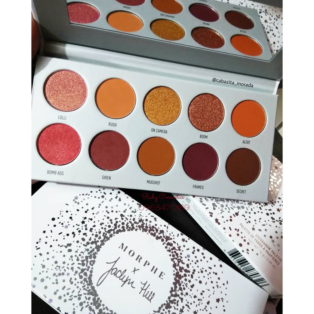 Bảng Màu Mắt Morphe Jaclyn Hill The Vault Ring the Alarm Eyeshadow Palette  (Limited Edition) | Shopee Việt Nam