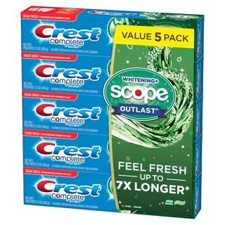 Kem đánh răng Crest Complete nhập Mỹ 232gr