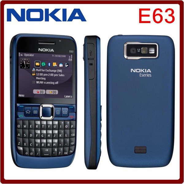 Điện thoại Nokia E63 chính hãng tồn kho