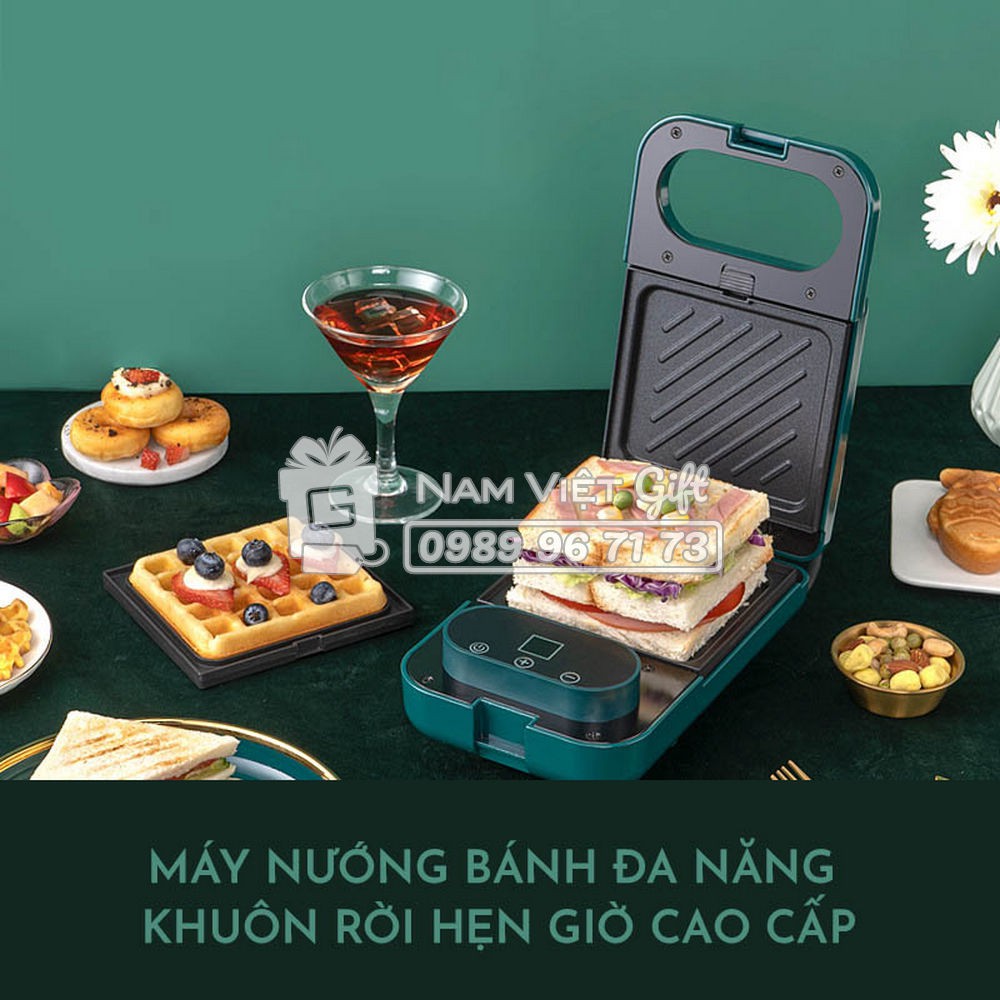 [KHUÔN RỜI CÓ SẴN] Máy Nướng Bánh Lò Nướng Bánh Đa Năng Hẹn Giờ Cao Cấp