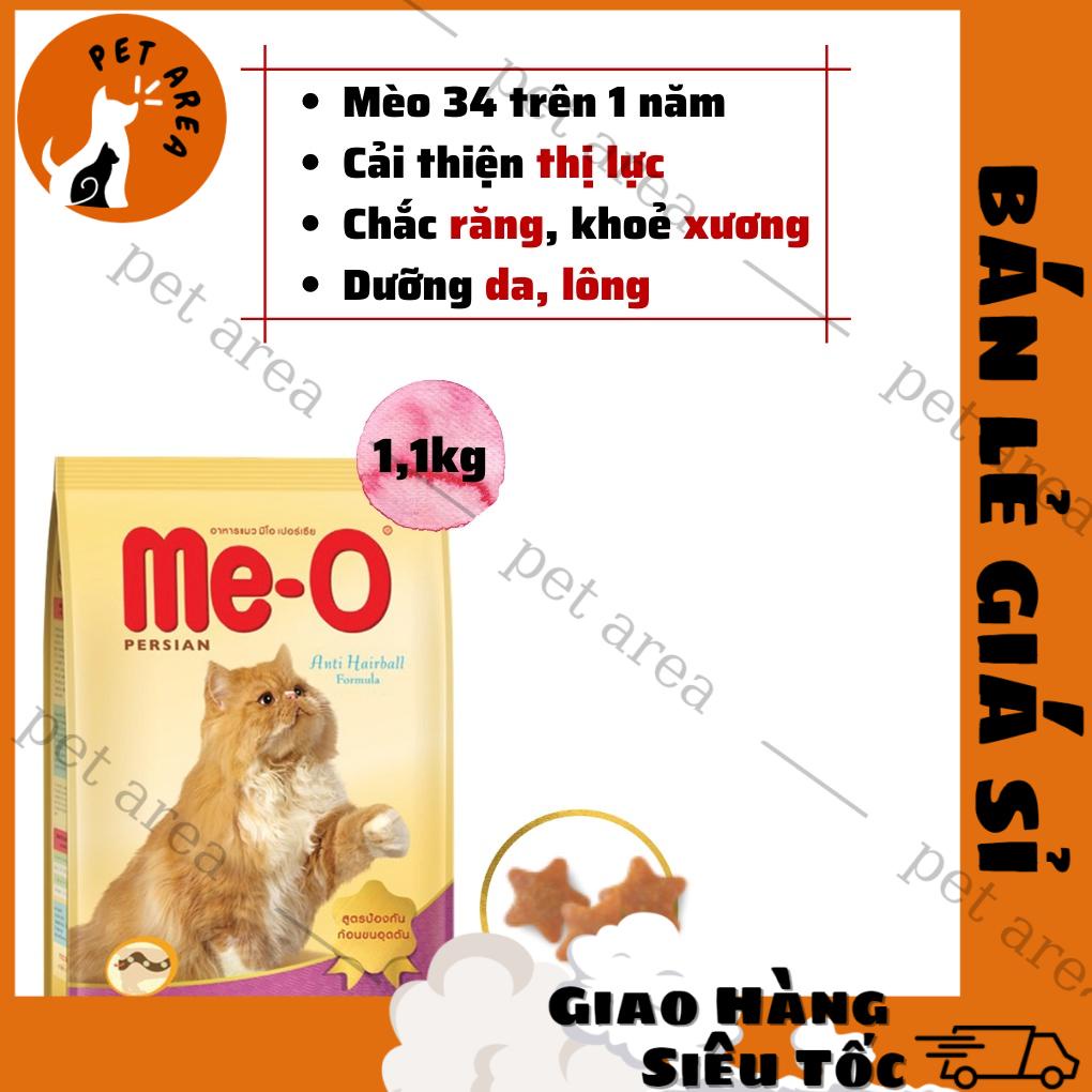 [Rẻ vô Địch][Có Sẵn]Hạt Cho Mèo Ba Tư MeO Persian Adult Gói 1.1Kg