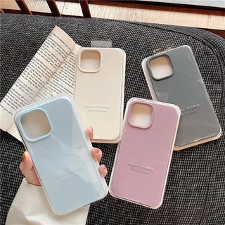 Ốp Điện Thoại Silicon Dẻo Nhiều Màu Chống Sốc/ Trượt Cho IPhone 13 13ProMax 12 11 Pro MAX IX XS MAX XR SE2 6 6s 7 8 Plus