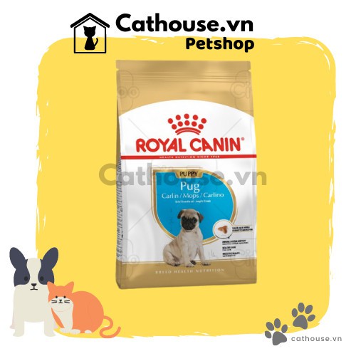 Thức Ăn Hạt Cho Chó Pug Nhỏ Royal Canin Pug Puppy