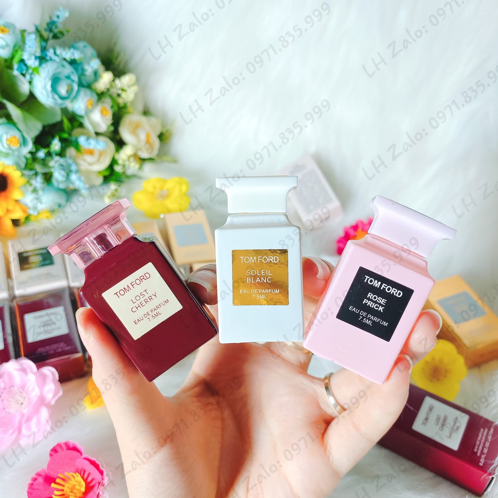 [Chính Hãng] Nước Hoa Mini Tomford 7.5ml Đủ Mùi Nam Nữ, Nước Hoa Chính Hãng Đủ Bill