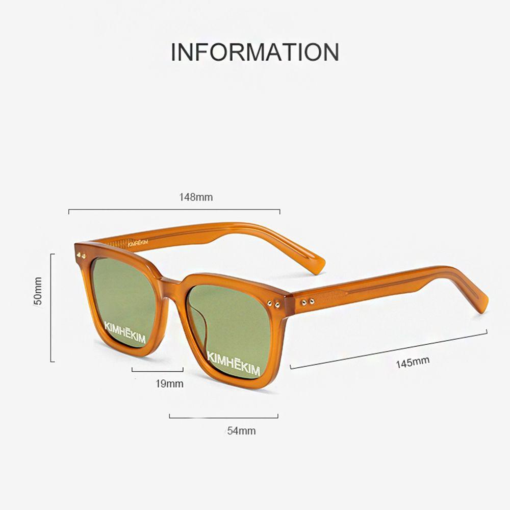 TWINKLE Kính Mát Gọng Lớn Chống Tia UV Phong Cách Hàn Quốc Thời Trang Cho Nữ