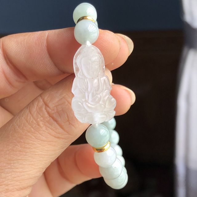 Vòng tay Ngọc Mẹ Quan Âm Bồ Tát