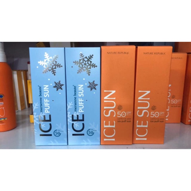 Kem chống nắng ice sun vừa mát lạnh vừa trang điểm vừa chống nắng